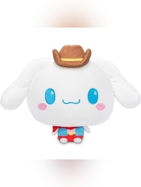 TeeTurtle Cloudheads Cowboy Cinnamoroll Plush - 8-Inch
